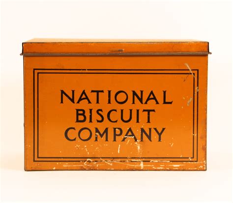 national biscuit company metal box|National Biscuit Box .